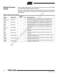 TSPC106AVGU83CG Datasheet Page 14