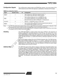 TSPC106AVGU83CG Datasheet Page 19