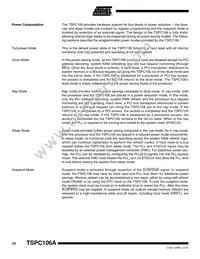 TSPC106AVGU83CG Datasheet Page 22