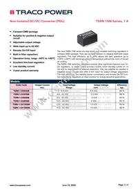 TSRN 1-24150SM Datasheet Cover