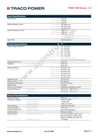 TSRN 1-24150SM Datasheet Page 2