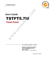 TSTFT5.7I# Datasheet Cover