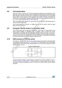TSU101ICT Datasheet Page 22
