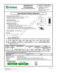 TSV250-184F-2 Datasheet Cover