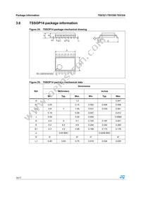 TSV321ID Datasheet Page 14
