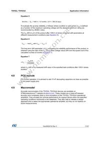 TSV522AIYST Datasheet Page 17