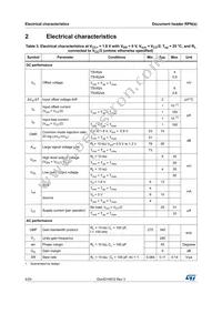 TSV621AICT Datasheet Page 4
