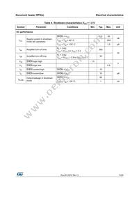 TSV621AICT Datasheet Page 5