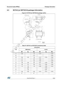 TSV621AICT Datasheet Page 19