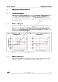 TSV622AILT Datasheet Page 13