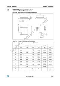 TSV6292AID Datasheet Page 21