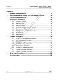 TSV632ID Datasheet Page 2