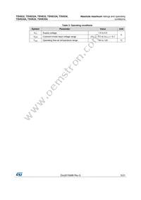 TSV632ID Datasheet Page 5