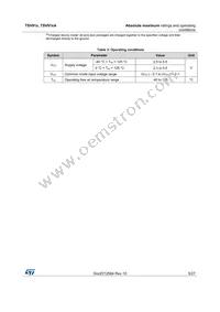 TSV912IYD Datasheet Page 5