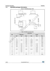 TSX3702IST Datasheet Page 20
