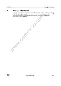 TSX3704IYPT Datasheet Page 15