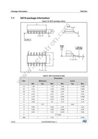 TSX3704IYPT Datasheet Page 16