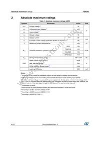 TSX393IPT Datasheet Page 4