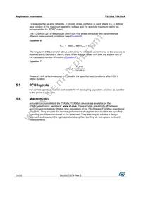 TSX562IYST Datasheet Page 18