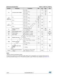 TSX712IYST Datasheet Page 10