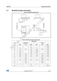 TSX7192IYST Datasheet Page 21