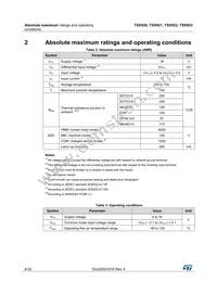 TSX923IST Datasheet Page 4