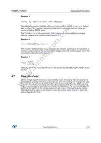 TSX9292IYDT Datasheet Page 21