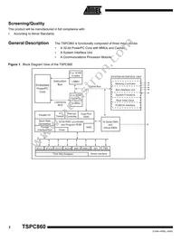 TSXPC860SRVZQU66D Datasheet Page 2