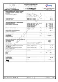 TT160N16SOFHPSA1 Datasheet Page 3