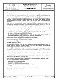 TT160N16SOFHPSA1 Datasheet Page 11