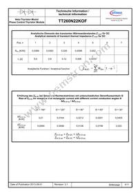 TT260N22KOFHPSA1 Datasheet Page 5