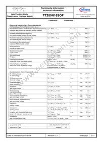 TT280N16SOFHPSA1 Datasheet Page 2