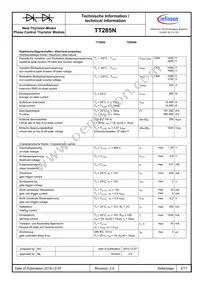 TT285N16KOFHPSA2 Datasheet Page 2