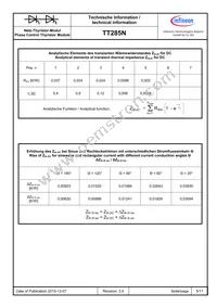 TT285N16KOFHPSA2 Datasheet Page 5