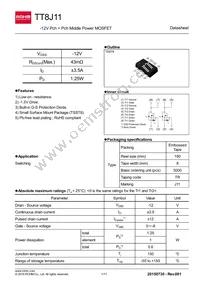 TT8J11TCR Datasheet Cover