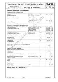 TTB6C135N16LOFHOSA1 Datasheet Page 2