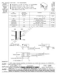 TTC-299 Datasheet Cover