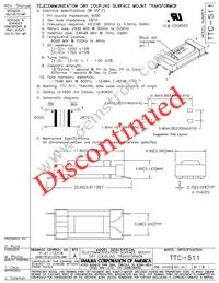 TTC-511 Datasheet Cover