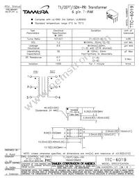 TTC-6019 Datasheet Cover