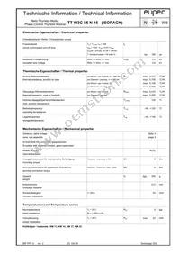 TTW3C85N16LOFHOSA1 Datasheet Page 2