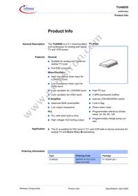 TUA 6020 Datasheet Page 3