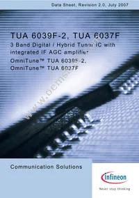 TUA 6039F-2 Datasheet Cover