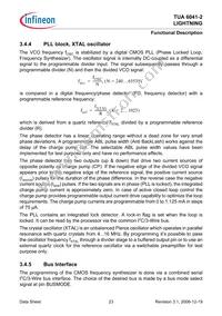 TUA 6041-2 Datasheet Page 23