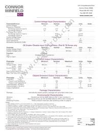 TVB602-050.0M Datasheet Page 3
