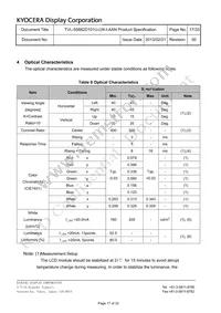 TVL-55682D101U-LW-I-AAN Datasheet Page 17