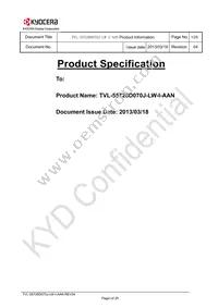 TVL-55728D070J-LW-I-AAN Datasheet Cover