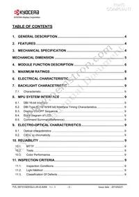 TVL-55731GD032J-LW-G-AAN Datasheet Page 3