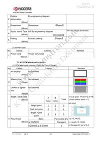 TVL-55781GD050J-LW-G-AAN Datasheet Page 21