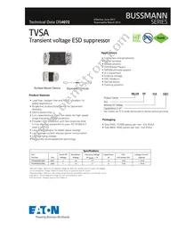 TVSA02V05C006 Datasheet Cover