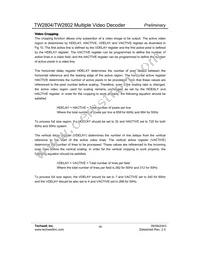 TW2802-FA Datasheet Page 18